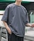 『接触冷感／撥水／イージーケア／UVカット』タスランナイロンクルーネックドロストTシャツ