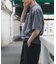 『接触冷感／撥水／イージーケア／UVカット』タスランナイロンクルーネックドロストTシャツ