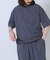 『接触冷感／撥水／イージーケア／UVカット』タスランナイロンクルーネックドロストTシャツ