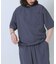 『接触冷感／撥水／イージーケア／UVカット』タスランナイロンクルーネックドロストTシャツ
