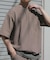 『接触冷感／撥水／イージーケア／UVカット』タスランナイロンクルーネックドロストTシャツ