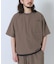 『接触冷感／撥水／イージーケア／UVカット』タスランナイロンクルーネックドロストTシャツ