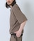 『接触冷感／撥水／イージーケア／UVカット』タスランナイロンクルーネックドロストTシャツ