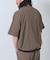 『接触冷感／撥水／イージーケア／UVカット』タスランナイロンクルーネックドロストTシャツ