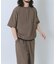 『接触冷感／撥水／イージーケア／UVカット』タスランナイロンクルーネックドロストTシャツ