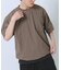『接触冷感／撥水／イージーケア／UVカット』タスランナイロンクルーネックドロストTシャツ
