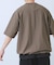 『接触冷感／撥水／イージーケア／UVカット』タスランナイロンクルーネックドロストTシャツ