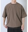 『接触冷感／撥水／イージーケア／UVカット』タスランナイロンクルーネックドロストTシャツ