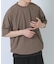 『接触冷感／撥水／イージーケア／UVカット』タスランナイロンクルーネックドロストTシャツ