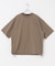 『接触冷感／撥水／イージーケア／UVカット』タスランナイロンクルーネックドロストTシャツ