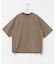 『接触冷感／撥水／イージーケア／UVカット』タスランナイロンクルーネックドロストTシャツ