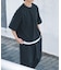『接触冷感／撥水／イージーケア／UVカット』タスランナイロンクルーネックドロストTシャツ