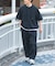 『接触冷感／撥水／イージーケア／UVカット』タスランナイロンクルーネックドロストTシャツ