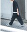 『接触冷感／撥水／イージーケア／UVカット』タスランナイロンクルーネックドロストTシャツ