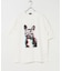 『接触冷感／吸水速乾／UVカット』DOG IN SHADES プリントTシャツ