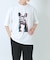 『接触冷感／吸水速乾／UVカット』DOG IN SHADES プリントTシャツ