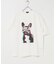 『接触冷感／吸水速乾／UVカット』DOG IN SHADES プリントTシャツ