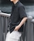 『接触冷感／吸水速乾／イージーケア／UVカット』クイックドライリネンタッチ半袖シャツ