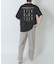 Plantsバックプリント USEDライク Tシャツ