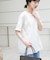 バックシャンレースTシャツ