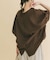 REFINED LINEN ドルマンブラウス