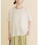 REFINED LINEN ドルマンブラウス