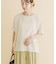 REFINED LINEN ドルマンブラウス