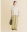 REFINED LINEN ドルマンブラウス
