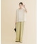 REFINED LINEN ドルマンブラウス