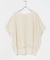 REFINED LINEN ドルマンブラウス
