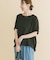 REFINED LINEN ドルマンブラウス
