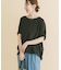 REFINED LINEN ドルマンブラウス