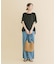REFINED LINEN ドルマンブラウス