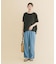 REFINED LINEN ドルマンブラウス