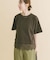 裾レースコンビTシャツ