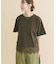 裾レースコンビTシャツ