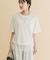 裾レースコンビTシャツ