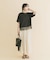 裾レースコンビTシャツ