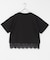 裾レースコンビTシャツ