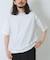 ブランケットステッチ クルーネックTシャツ
