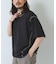 ブランケットステッチ クルーネックTシャツ