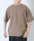 シャドーパターンキリカエ半袖Tシャツ