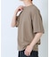シャドーパターンキリカエ半袖Tシャツ