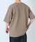 シャドーパターンキリカエ半袖Tシャツ