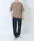 シャドーパターンキリカエ半袖Tシャツ