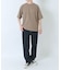 シャドーパターンキリカエ半袖Tシャツ