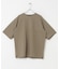 シャドーパターンキリカエ半袖Tシャツ