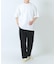 シャドーパターンキリカエ半袖Tシャツ