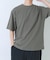 シャドーパターンキリカエ半袖Tシャツ