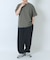 シャドーパターンキリカエ半袖Tシャツ
